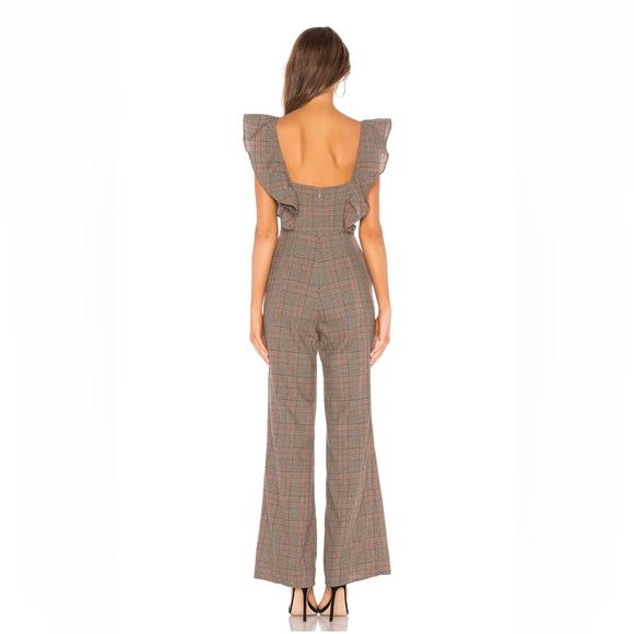 Ruffle shoulder piper jumpsuit from Tularosa - Picture 3 of 5